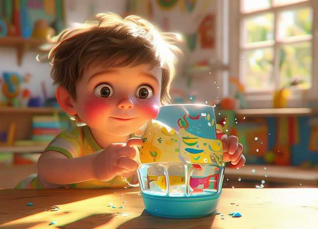 关于水杯的儿童生活故事，关于水杯的幼儿故事