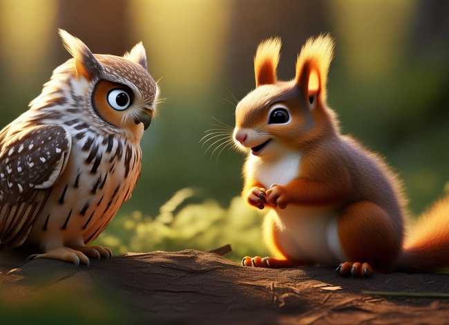 小松鼠短故事、小松鼠故事短篇