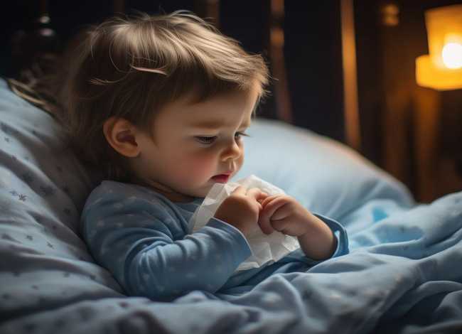 儿童睡觉前咳嗽（儿童睡觉前咳嗽,睡着后不咳嗽）