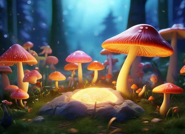 蘑菇绘本小故事；蘑菇绘本小故事图片