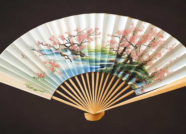 团扇绘画素材，团扇绘画素材高清
