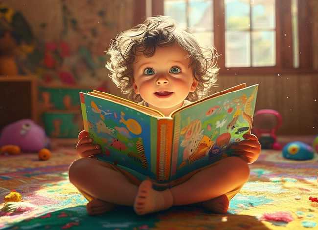 儿童读书简笔画、儿童读书 简笔画