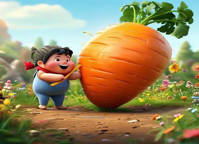 拔萝卜故事简单版，拔萝卜故事简单版视频