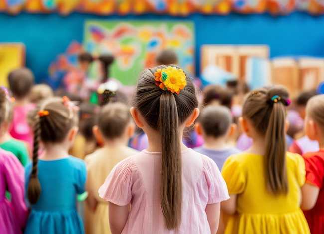 儿童讲故事发型；幼儿讲故事比赛发型