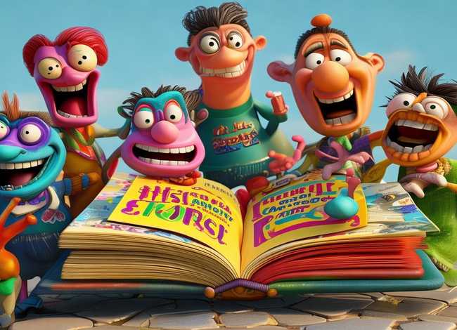 搞笑动画片故事（搞笑动画片故事书有哪些）