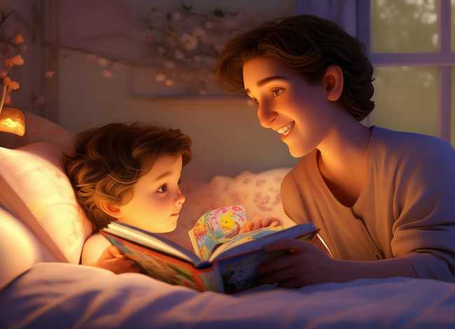 给儿童讲睡前故事简单 - 给小孩睡前讲的故事