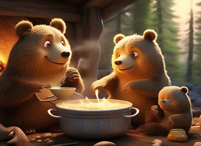 三只熊儿童故事视频、三只熊的视频故事