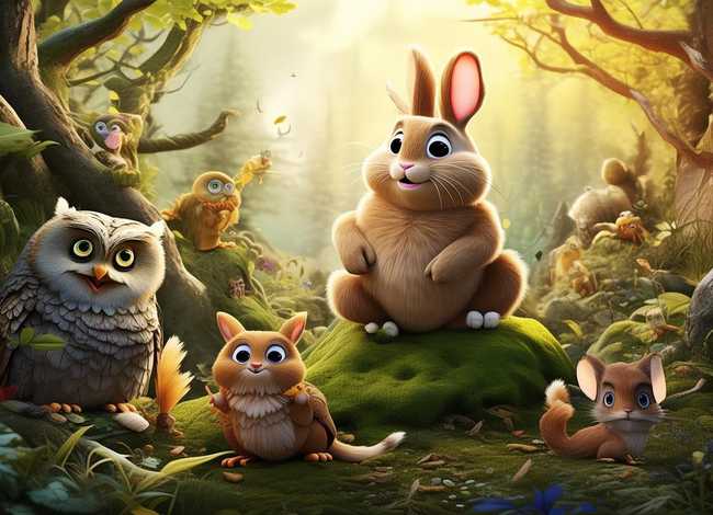 童话故事小动物的故事，小动物 童话