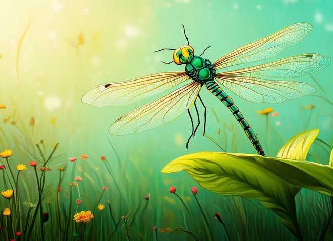 蜻蜓的绘本故事图片；蜻蜓的绘本故事图片简笔画