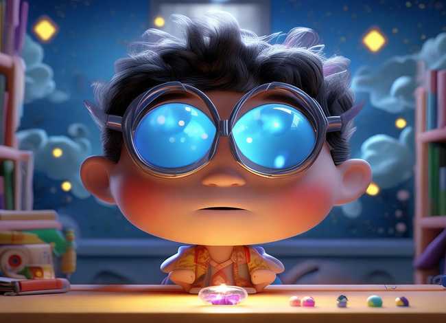 近视眼的儿童故事；近视眼的故事动画片