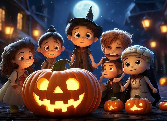 万圣节小故事简短（万圣节小故事简短英文）