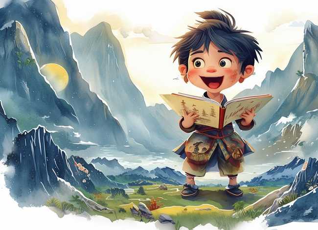 李白的故事儿童动画片（李白的诗动画片）