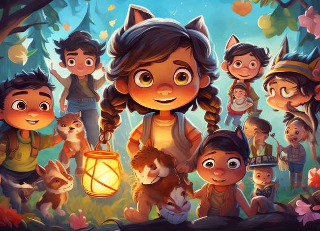 生动的故事儿童 - 生动的小故事大约3~4分钟