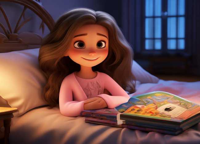 睡前故事 甜甜的；睡前故事 甜甜的小女孩