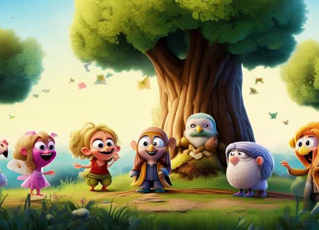 6个角色对话儿童故事 五个角色对话的故事 6个角色对话儿童故事 五个角色对话的故事