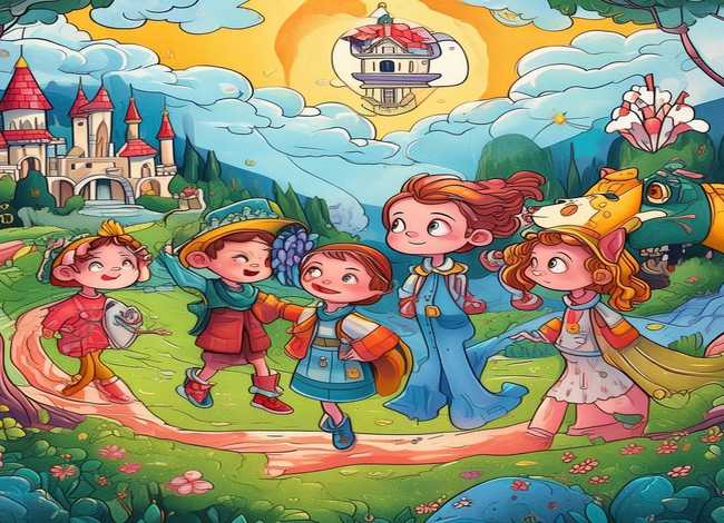 四年级儿童童话故事情节简笔画 - 四年级故事绘画