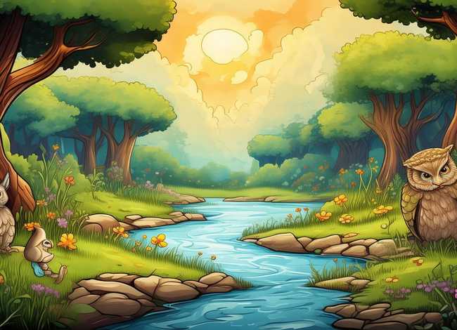 故事大全画画(故事绘画图片大全6张简单又漂亮) 故事大全画画(故事绘画图片大全6张简单又漂亮)