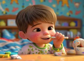 儿童故事刷牙完整版 - 幼儿故事刷牙的绘本