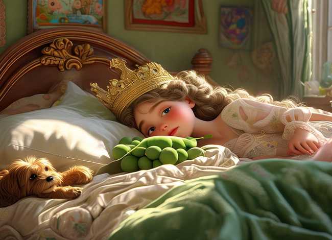 儿童故事豌豆公主（豌豆公主幼儿故事）