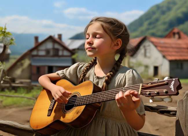 农村故事小女孩；农村故事小女孩唱的歌