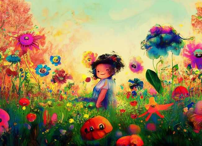 小花的绘本故事；小花的绘本故事内容