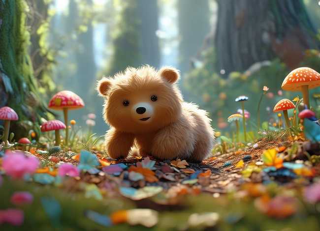 幼儿故事 小熊，幼儿故事 小熊藏宝