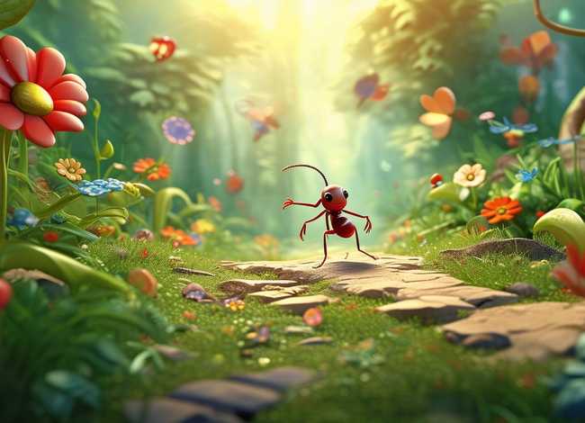 儿童故事小蚂蚁安特 小蚂蚁幼儿故事