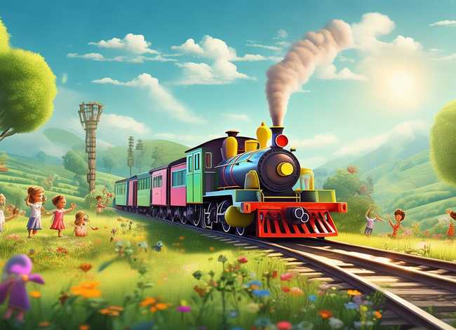 小火车儿童歌曲 - 小火车的儿童歌曲