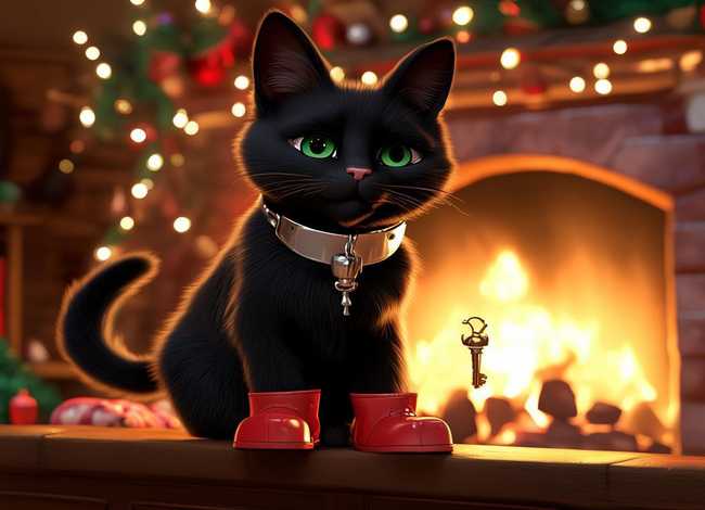 圣诞故事4；圣诞故事4-穿靴子的猫