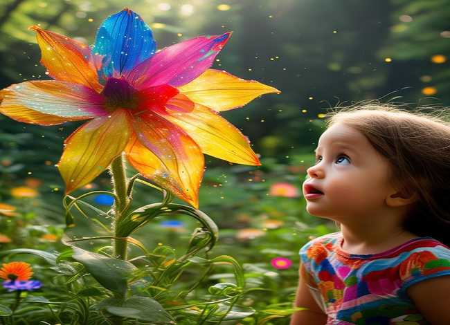 神奇的花朵儿童故事（神奇的花的故事）