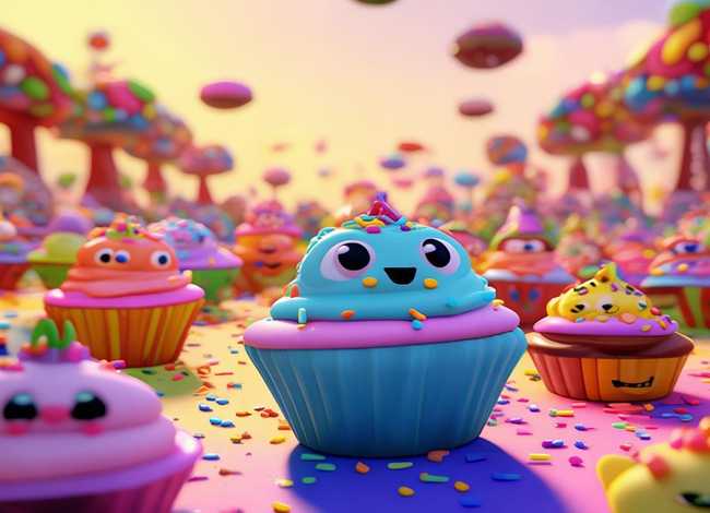 杯子蛋糕儿童动画 - 杯子蛋糕儿童动画图片