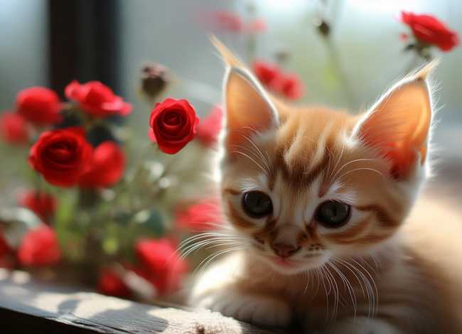 小猫的耳朵像什么比喻句 - 小猫的耳朵像什么比喻句子