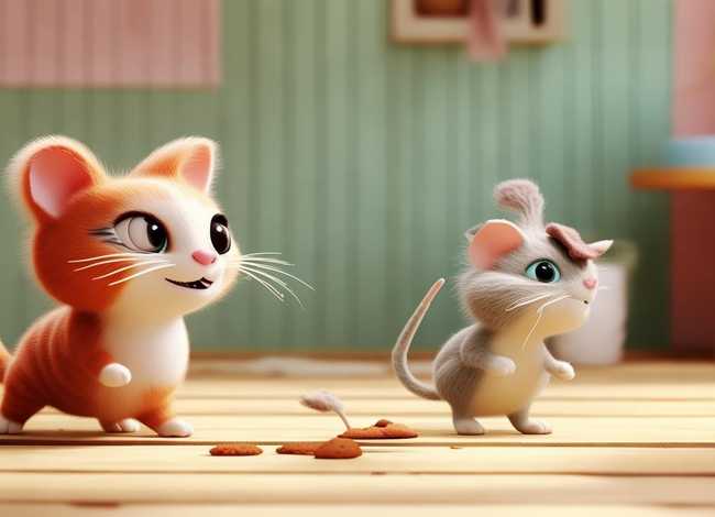 儿童故事文本猫和老鼠，猫和老鼠的故事幼儿故事