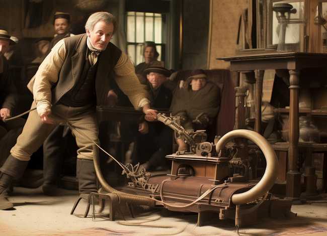 吸尘器的发明故事（吸尘器的发明故事英文）