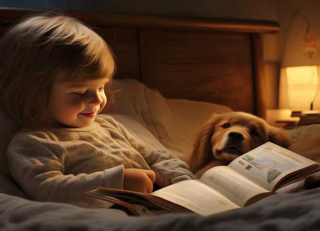 儿童睡前狗狗故事 - 睡前故事狗的故事