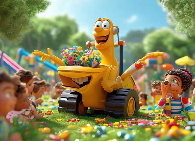 挖土机故事适合幼儿园小孩讲、挖土机故事适合幼儿园小孩讲吗