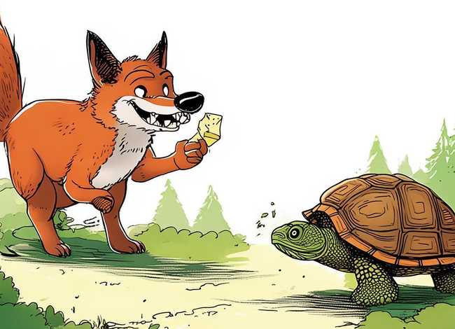 伊索寓言的简笔画；伊索寓言的简笔画大全