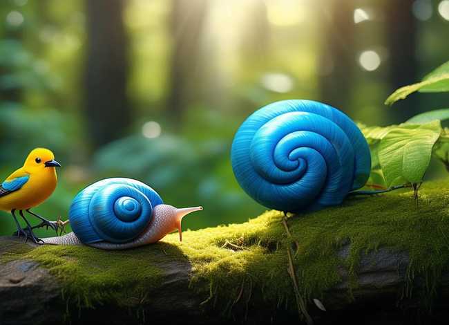 猫小帅儿童益智故事蜗牛与黄鹂鸟；《蜗牛与黄鹂鸟》的故事