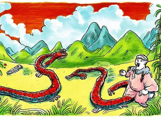 成语故事画蛇添足手抄报，成语故事画蛇添足手抄报内容大全