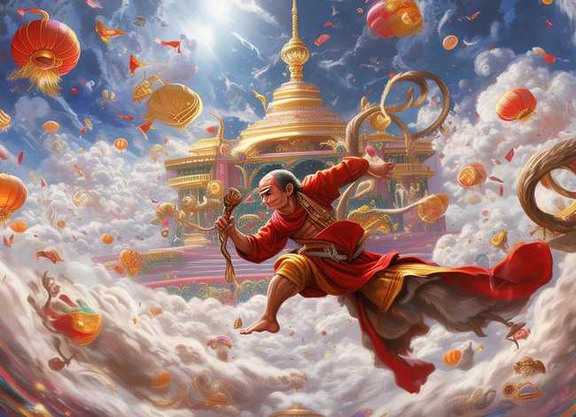 孙悟空大闹天宫绘本故事 孙悟空大闹天宫绘本故事于大武