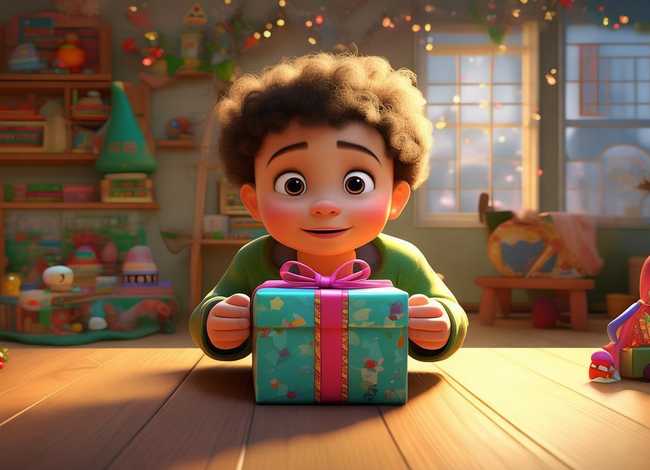 礼物故事儿童，幼儿故事《礼物》全文