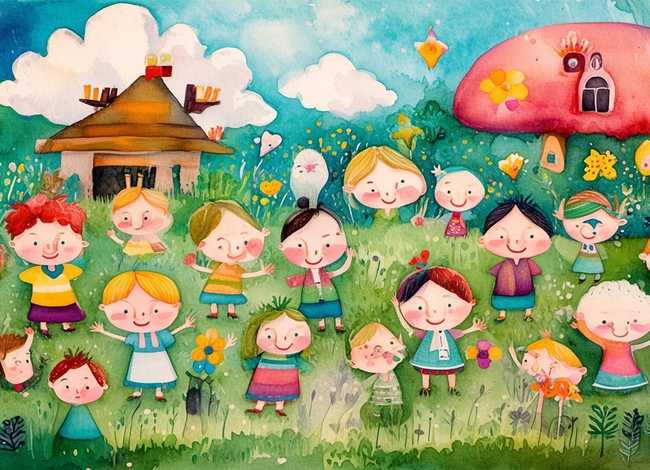 水粉幼儿故事画，水粉幼儿故事画怎么画