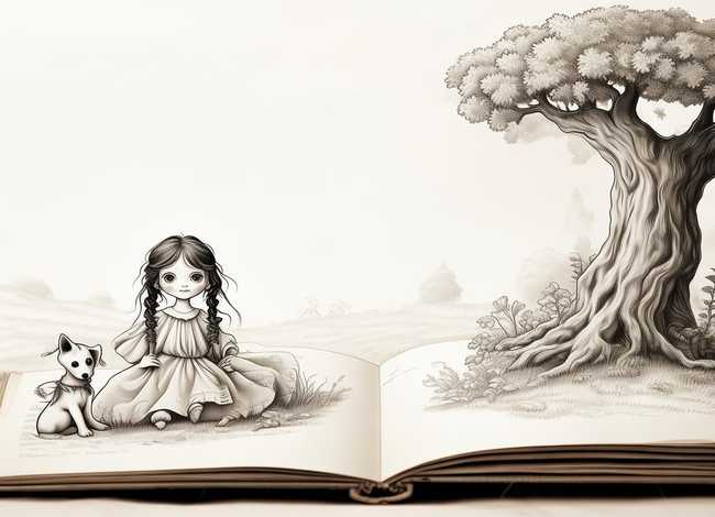 黑白故事绘本 黑白画绘本故事