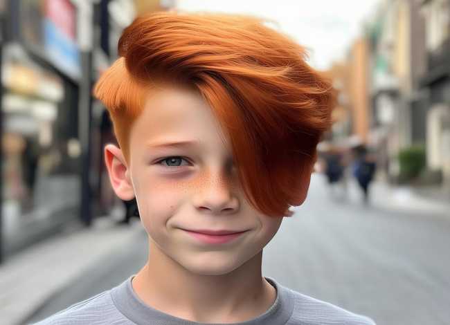 男孩子发型描述、男孩子发型描述怎么写