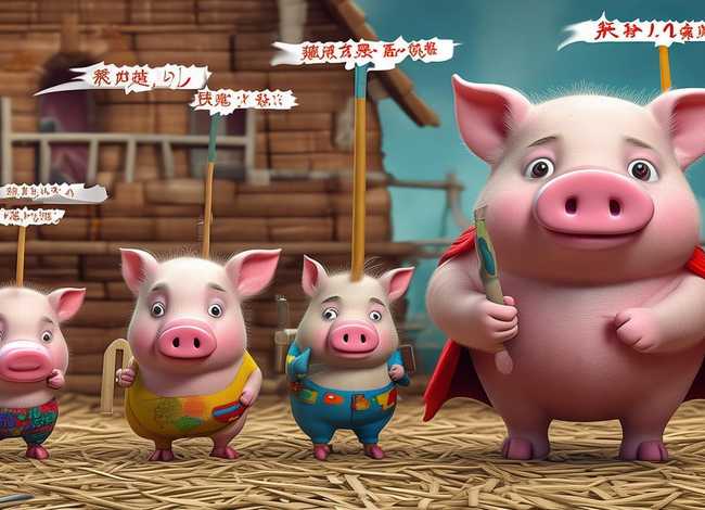 三只小猪的搞笑故事、三只小猪的搞笑故事英文 三只小猪的搞笑故事、三只小猪的搞笑故事英文