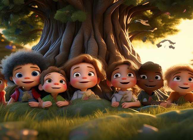 国外经典儿童故事画、外国幼儿故事