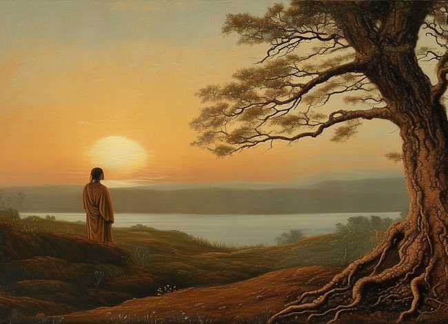 哲理故事插图绘画（哲理故事插图绘画图片）