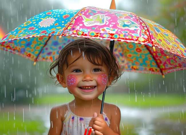 可爱的雨伞儿童故事、可爱的雨伞幼儿故事 可爱的雨伞儿童故事、可爱的雨伞幼儿故事