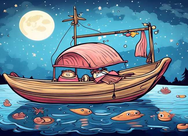 关于船的儿童睡前故事 - 关于船的幼儿故事
