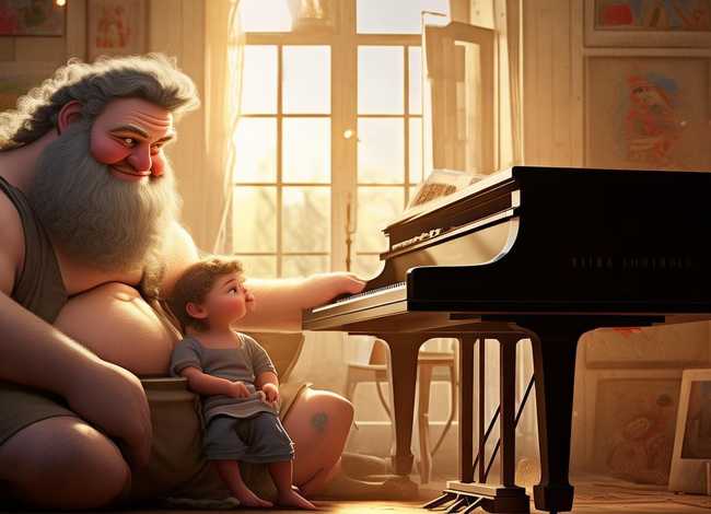 给小孩讲故事听贝多芬；给小孩讲故事听贝多芬的故事